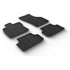 Gledring Tappetini in Gomma Compatibile con Audi A3 (8V) HB/Sportback/Berlina 2012-2020 (Profilo T 4-Parti + Clip di Montaggio)