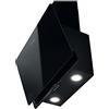 Indesit Cappa da cucina angolata, 60 cm, colore: nero