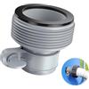 LQTSLFM Adattatore Tubo Piscina B, Connettore per Tubo da Piscina, 1,5 Pollici Raccordi Tubi Spiralati, Accessori per Piscina Fuori Terra (1 Pc)