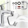 puiaxod Rubinetto Girevole a 1080°, Prolunga Multifunzionale per Rubinetto aeratore per il Risparmio Idrico Due livelli Regolabili, Set di Ricambio per Faucet adatto a Cucine, Lavelli e Bagni