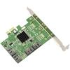 KALEA-INFORMATIQUE Scheda controller PCI Express PCIe x1 a 4 porte SATA 3 6G con chipset Marvell 88SE9215