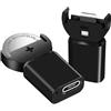 Panlouting Caricabatterie 3,6V LIR2032 LIR1632 LIR2025 LIR2016 Caricabatterie Tipo C Caricatore, Mini USB per Batterie Agli Ioni di Litio
