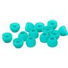 Xcessor Auricolari di ricambio in silicone, 7 paia, 14 pezzi, piccoli, colore: turchese