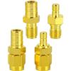 Greluma SMA to SMB Kit (4 Pezzi) Connettore Adattatore RF SMA Maschio/Femmina a SMB Maschio/Femmina per Radio Digitale DAB