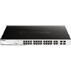 D-Link DGS-1210-28MP/E Smart Switch Gestito, 28 Porte Gigabit, PoE+ - Solo cavo di alimentazione UE