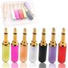 RUNCCI-YUN 7-pack Jack Maschio 3.5mm,Mono connettore jack 3.5,connettore audio jack 3,5 jack 3.5mm 2 poli