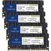 Timetec 64GB KIT(4x16GB) DDR4 2400MHz (PC4-2400T) PC4-19200 SODIMM RAM per lapto