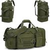 TONRUYN Borsone tattico da palestra e da viaggio, da uomo, stile militare, Verde, Borsone sportivo medio
