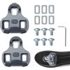 Kehigovi Tacchette Compatibili con Look Keo, Pedali Bici, Pedali Bici Corsa, Regolabili 4.5°, per MTB, Tenuta Professionale Ciclisti Agonisti Ciclisti Quotidiani (Grigie)