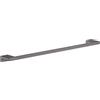 hansgrohe AddStoris - Portasciugamani bagno, portasciugamani a parete, fissaggio nascosto, accessori per il bagno, cromo nero spazzolato, 41747340