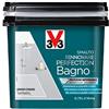 V33 Smalto Rinnovare Perfection Bagno Grigio Chiaro Satinato 0,75 L