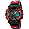 Dayllon Orologio digitale per bambini Sport all'aperto 50 m impermeabile Orologio elettronico Allarme 12/24 h Cronometro Calendario Ragazzo Ragazza Orologio analogico