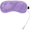 JIAHG Maschera per gli occhi riscaldata elettricamente, USB riscaldante, maschera per gli occhi, maschera per il sonno contro blefarite, occhiaie, occhi asciutti (viola)