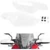 GFARDMOTO Paramani per moto Paramani in plastica ABS compatibili con Honda X-ADV 750 (2021-2025) XL750 Transalp (2023-2025) CRF1100L Africa Twin/Adv Sports (2020-2025) (Bianco)