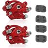 Agatige Freni Disco Minimoto, Pinza Freno Anteriore con Pastiglie Freno Adatta per Mini Moto Cinese Pocket Bike Parts Kid ATV Quad 43cc 47cc 49cc