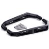 ZEXDDI compatibile con Tenere700 2023 Tenere 700 XT700Z XT 700 Z 2019-2024 Maniglione posteriore per passeggero moto, barra di presa laterale per il sedile, accessori (senza cinghie)