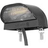 DARKGUARD Bianco Freddo Luci Targa LED Fanale Posteriore 1 Pezzo 12V 24V Luce di Cortesia LED Luce Portatarga per Auto Rimorchio RV Trattore Impermeabile ECE