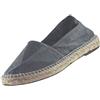 Natural World Eco - 325E Men's Espadrilles - Organic Cotton - 100% EcoFriendly - Grey Color