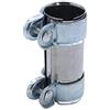 Takpart Morsetto doppio per raccordi per tubo di scarico, diametro 45 mm x 125 mm