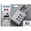 Epson cartucce inkjet alta capacità Lucchetto 35XL Epson nero+ciano+magenta+giallo Multipack - C13T35964010