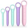 CSEDF-CRYP Dilatatori Silicone 5 Pezzi, Dilatatore Vaginale, Dilatatore Ano per Donna Uomo, Multicolore
