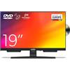 Cello C1924F TV LED da 19 con Lettore DVD Integrato, Triple Tuner, Audio Pitch Perfect, ideale per Cucina e Piccoli Spazi