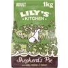 Lily's Kitchen Preparato con ingredienti naturali Cibo secco per cani adulti Ricetta bilanciata Shepherd's Pie Sacco da 1kg