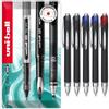 uni-ball Jetstream SXN-210 RT - Penna a sfera retrattile, pennino da 1,0 mm, in confezione regalo (confezione da 5, multicolore)