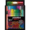 Stabilo pointMax - Fineliner Premium - ARTY - Astuccio da 24 - Colori assortiti