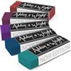 Ashton and Wright - Gomma classica per cancellare, in plastica senza lattice (Midnight Tones, Pack of 5)