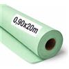 OFITURIA Papel Kraft Verde Pastello - Rollo 0,90x20m - 6 Rotoli - Carta da pacchi e carta da regalo, carta da imballaggio per spedizioni e fai-da-te, resistente e facile da tagliare