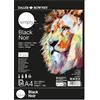 Daler Rowney Simply,blocco disegno carta nera, superficie liscia, 120 g/m², A4-21 x 29,7 cm, 30 fogli