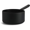 KitchenAid Classic Forgiato Anodizzato Duro Antiaderente in Ceramica Senza PFAS, Pentola da 20 cm/3,1 Litri, Induzione, Utilizzabile in Forno, Lavabile in Lavastoviglie, Nero
