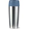 Emsa Travel Mug Eco N2024100 - Tazza termica da 0,36 l, chiusura a vite, Quick-Press, 100% ermetica, mantiene le bevande calde per 4 ore e fresche per 8 ore, apertura rotonda a 360°