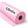 OFITURIA Papel Kraft Rosa Pastello - Rollo 0,90x45m - 1 Rotolo - Carta da pacchi e carta da regalo, carta da imballaggio per spedizioni e fai-da-te, resistente e facile da tagliare