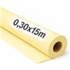 OFITURIA Papel Kraft Giallo Pastello - Rollo 0,30x15m - 6 Rotoli - Carta da pacchi e carta da regalo, carta da imballaggio per spedizioni e fai-da-te, resistente e facile da tagliare