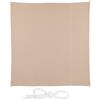 Relaxdays Tenda da Sole per Esterni Quadrata, Idrorepellente, Ombra, Terrazza e Giardino, con Borsa, 3,5 x 3,5 m, Beige