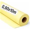OFITURIA Papel Kraft Giallo Pastello - Rollo 0,90x10m - 1 Rotolo - Carta da pacchi e carta da regalo, carta da imballaggio per spedizioni e fai-da-te, resistente e facile da tagliare