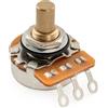 Musiclily Pro HD B500K Potenziometro Ottone Solid Short Shaft 1/4 Lineare Taper Pots per Chitarra Elettrica Basso