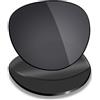 Mryok Lenti di ricambio per Ray-Ban Meta Headliner RW4009 50mm - Opzioni, Polarizzato - Stealth Black, Taglia unica