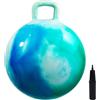 U&C Planet 70CM Pallone da Salto per Bambini di età superiore ai 16 anni Supporta fino a 100 kg Design Antiscivolo con Pompa Palla da Salto in PVC per Interni ed Esterni