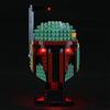 GEAMENT Set di Luci LED Compatibile Con LEGO Boba Fett - Kit Di Illuminazione per Star Wars 75277 Modello da Costruire (Modello di mattoncini non incluso)