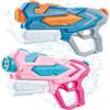 BUOAZR 2 Pezzi Pistole ad Acqua per Bambini e Adulti, 900ml ad Alta Capacità di Tiro Fino a 8 Metri a Lunga Distanza, Piscina, Spiaggia, Giochi, Giocattolo Estivi All'aperto Regali per Bambini