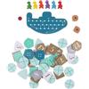 RUIYELE 1 set Deep Sea Adventure Gioco da tavolo con istruzioni in inglese Gioco di carte 2-6 giocatori per divertenti serate di giochi