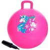 U&C Planet 45CM Pallone da Salto per Bambini 3-8 Anni Supporta Fino a 100 kg Design Antiscivolo con Pompa Palla da Salto in PVC per Interni ed Esterni