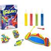 Sabbiarelli Sand-it For Fun - Kit Galaxy 5+ | Kit di Sand Art 100% Made in Italy con Sabbia Colorata, Disegni Adesivi e Accessori | Crea i tuoi Oggetti Spaziali | Idea Regalo per Bambino 5-12 anni