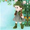XINCHIA Bambole di pezza farcite di peluche carino morbido cartone animato bambola di pezza con cappello staccabile gonna Companion Fairy Dolls Bella decorazione da tavolo bambola di peluche fiaba