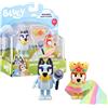 Giochi Preziosi Bluey - Coppia Personaggi B- Bluey Regina + Bingo - Personaggi Articolati Che Misurano Dai 6 A 8 Cm, Per Bambini A Partire Dai 3 Anni, Bly21300