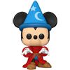 Funko Pop! Disney: Fantasia 80th-Sorcerer Mickey Mouse- Figura in Vinile da Collezione - Idea Regalo - Merchandising Ufficiale - Giocattoli per Bambini e Adulti - Movies Fans