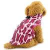 Pegasus SELMAI Cappotto Invernale per Cani Piccoli Cappotti Impermeabili Chihuahua Vestiti per Gatti Giubbottino Cane Taglia Piccola Abbigliamento per Animali Domestici Gilet Cablaggio con Anello a D Leopardo